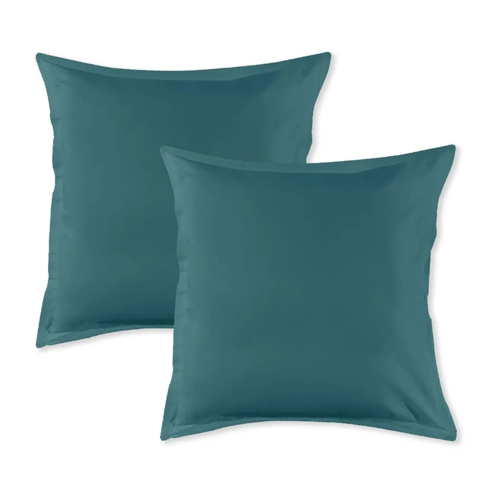 LEVASSEUR Linge de lit Lot 2 taies oreiller coton canard 64x64cm