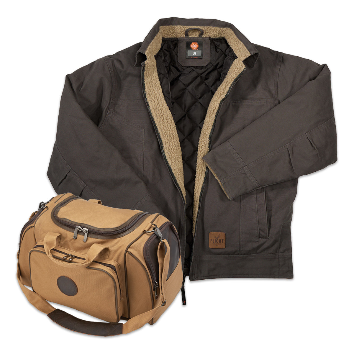 Flight Outfitters Bush Pilot Bundle pack veste + sac taille M gris