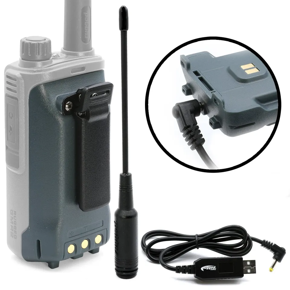Rugged Air GMR2 PLUS kit longue portée antenne + batterie 3600mAh
