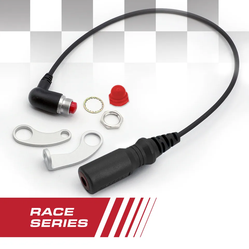 Rugged Air Race Series Perch-Mount bouton PTT moto Nexus