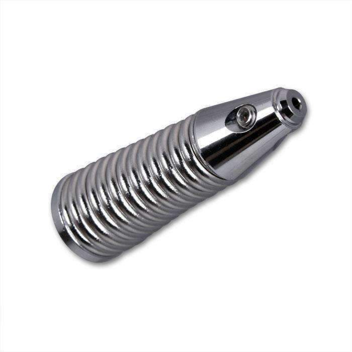 Rugged Air Ressort Amortisseur Inox Chromé Antenne Fouet Whip
