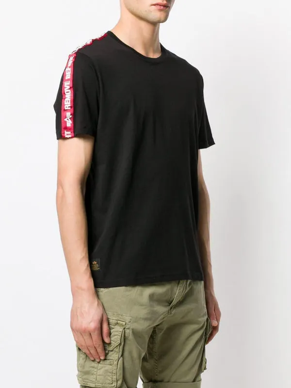Alpha Industries Remove Before Flight t-shirt noir taille L
