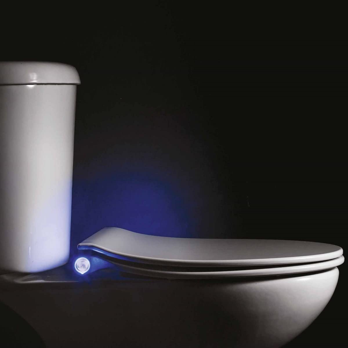 Levasseur Lumos abattant WC LED blanc thermodur 45,4x37