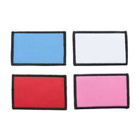 Rugged Air Kit 4 Patchs Vierges Blanc Bleu Rouge Rose Velcro