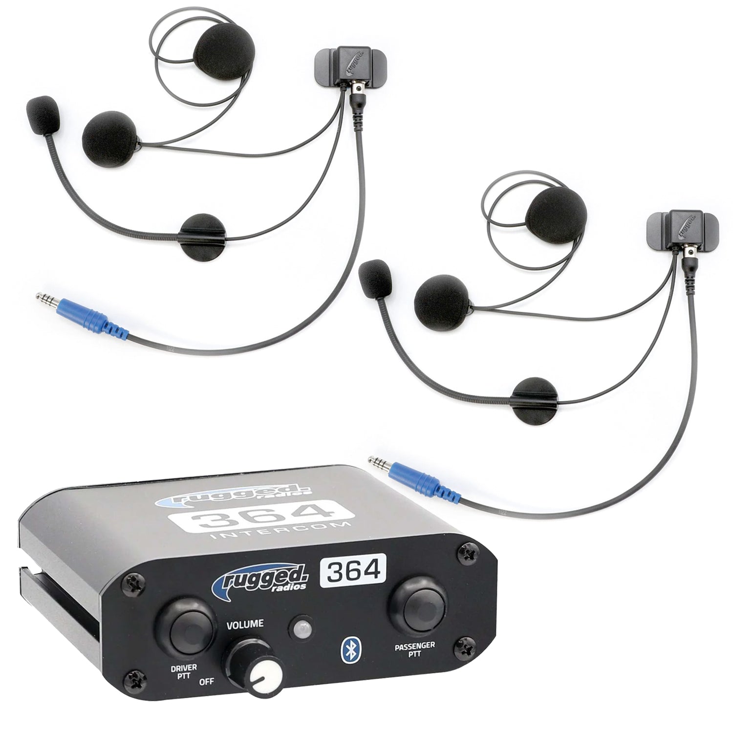 Rugged Air 364 kit intercom Bluetooth 2 personnes extensible 4