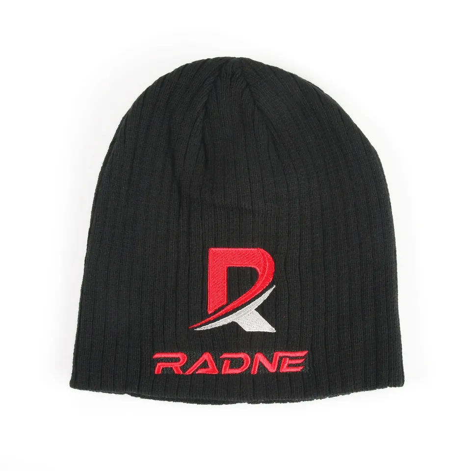 Radne Caps & Hats Bonnet Brodé Noir Taille Unique Chaud