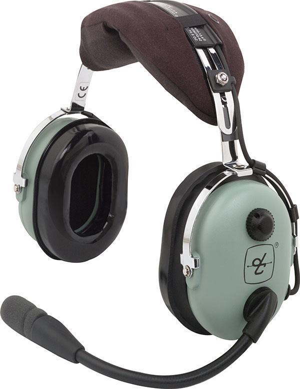 David Clark H10-13.4 casque avion passif double jack