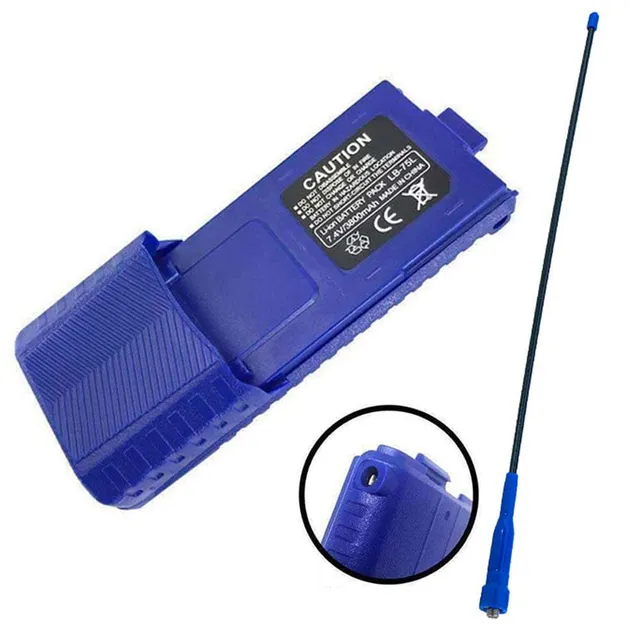 Rugged Air V3 RH5R Kit longue portée antenne + batterie 3800 mAh