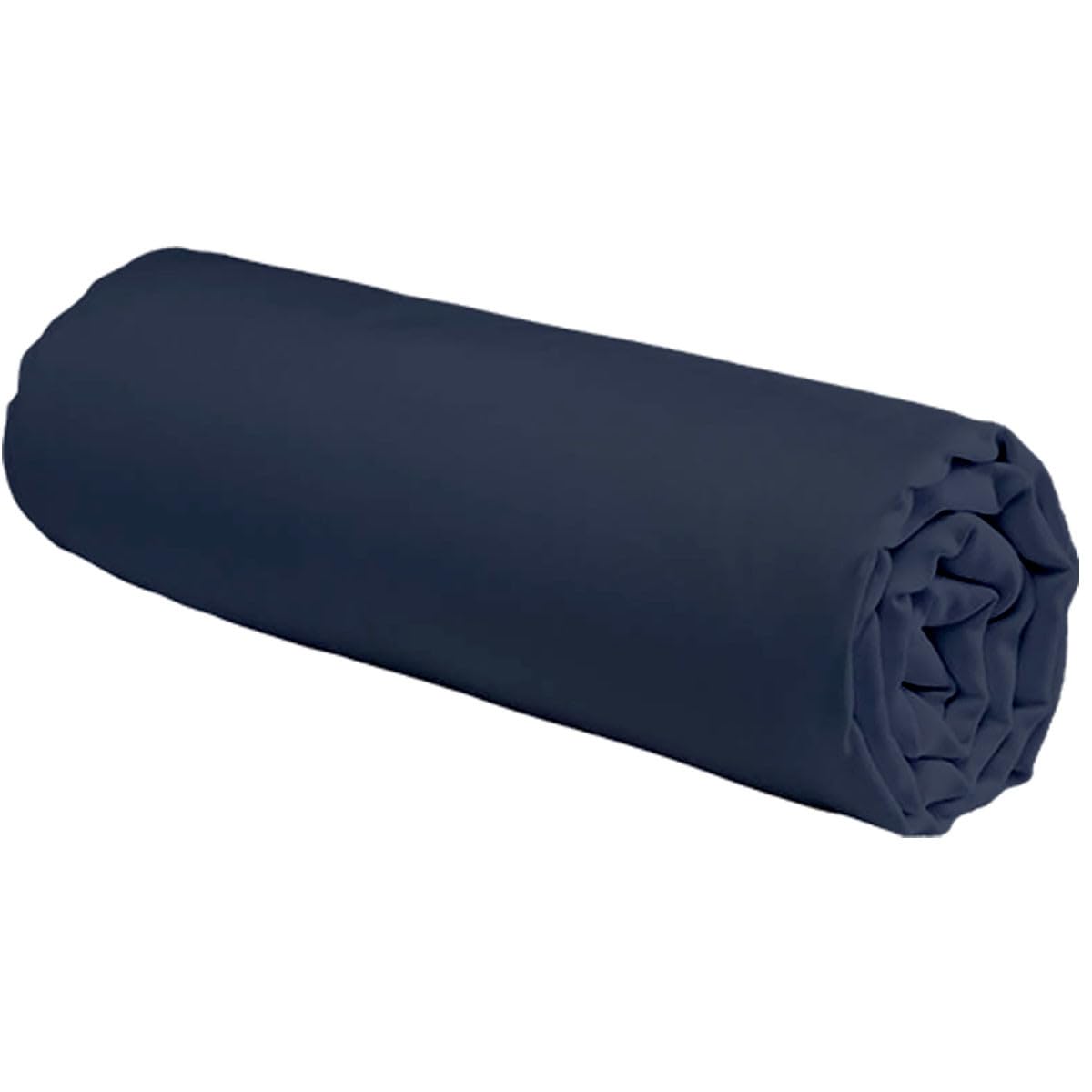 LEVASSEUR drap housse coton encre 140x200cm 100% coton 57 fils