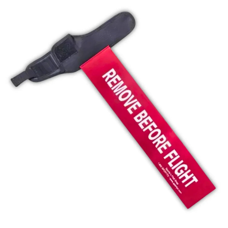 Sporty's Pitot Glove cache-pitot avion nylon rouge