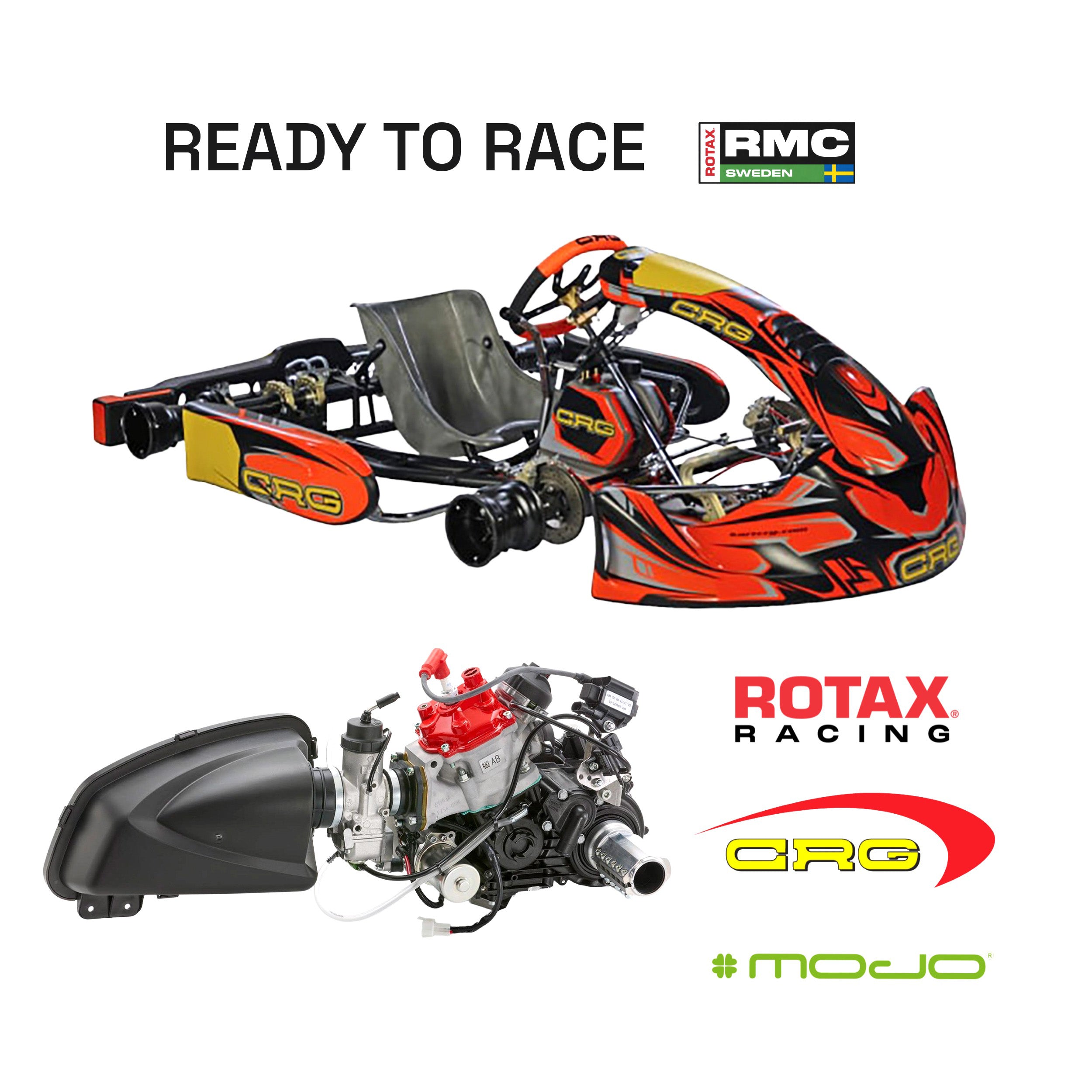 CRG KT4 Rotax 125 Max DD2 kart course complet