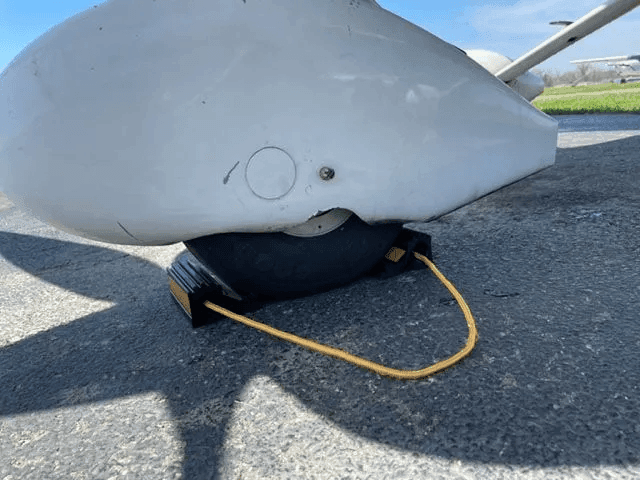 Sporty's Cales de Roues en Caoutchouc avion Cirrus paire réfléchissante