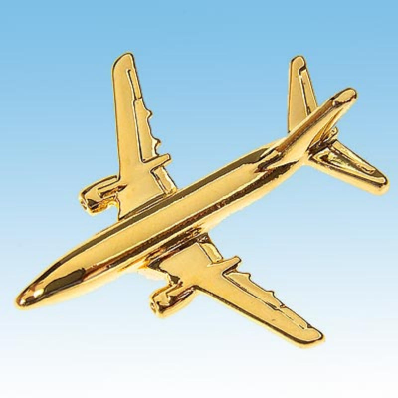 La Boutique du Pilote Boeing 737-500 pin's 3D or fin 24 carats