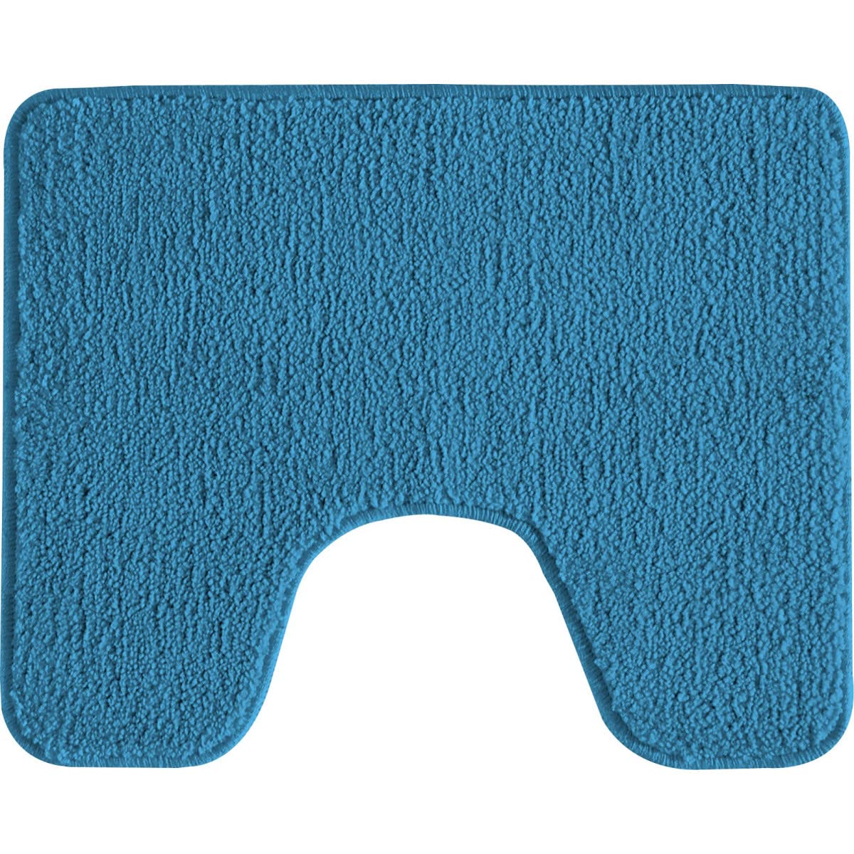 LEVASSEUR Polynésie Tapis de Toilette Bleu 50x40 cm Polyester