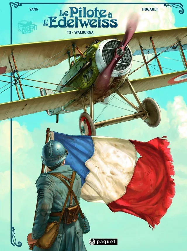Le Pilote à l'Edelweiss tome 3 BD aviation 1918