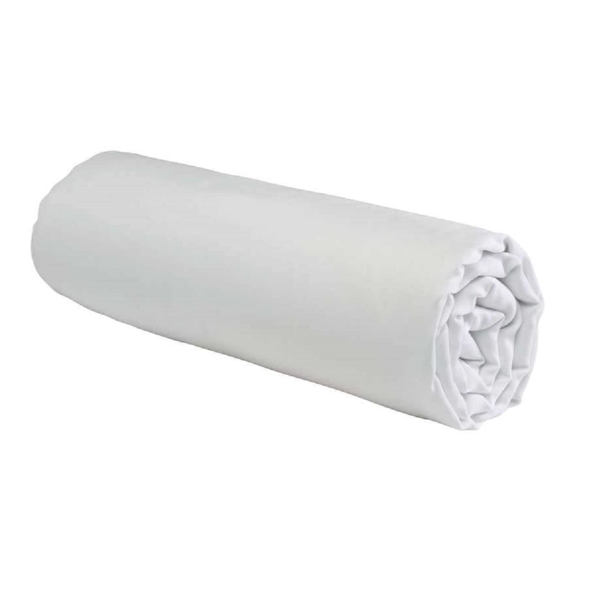 LEVASSEUR Protège-Matelas Coton Blanc Drap-Housse 130x200cm