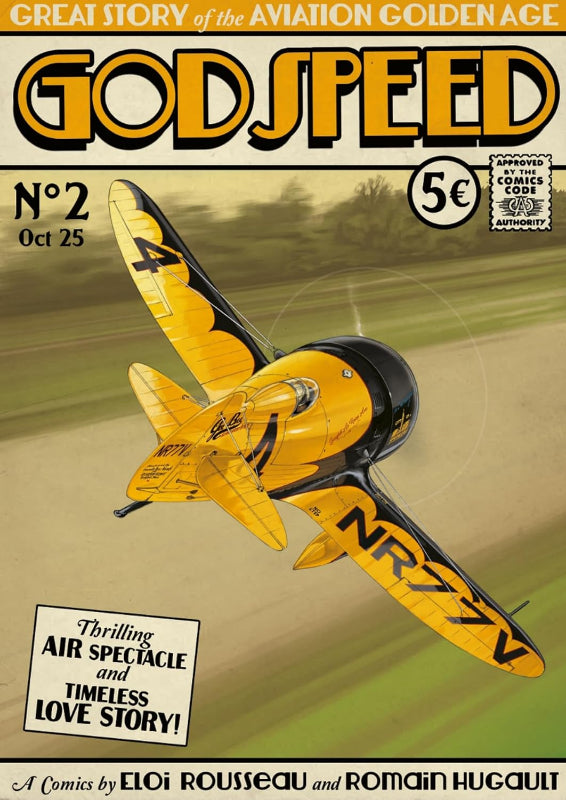 La Boutique du Pilote Godspeed Comics N°2 BD Romain Hugault
