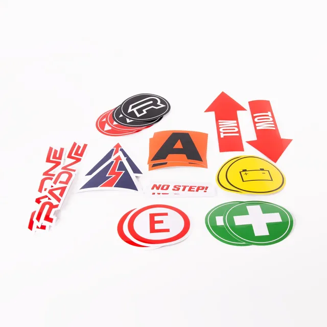 Radne Decals kit autocollants rallye racing règlement