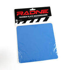 Radne plaque numéro adhésive rouge lot 5 19x19 cm