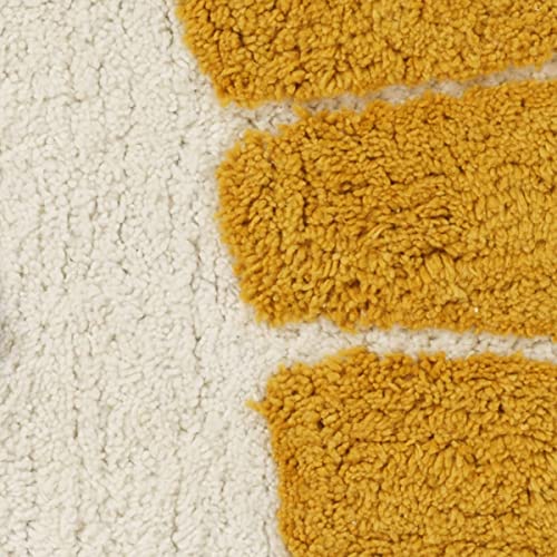 LEVASSEUR Kids tapis enfant rond coton lion 70x70 cm