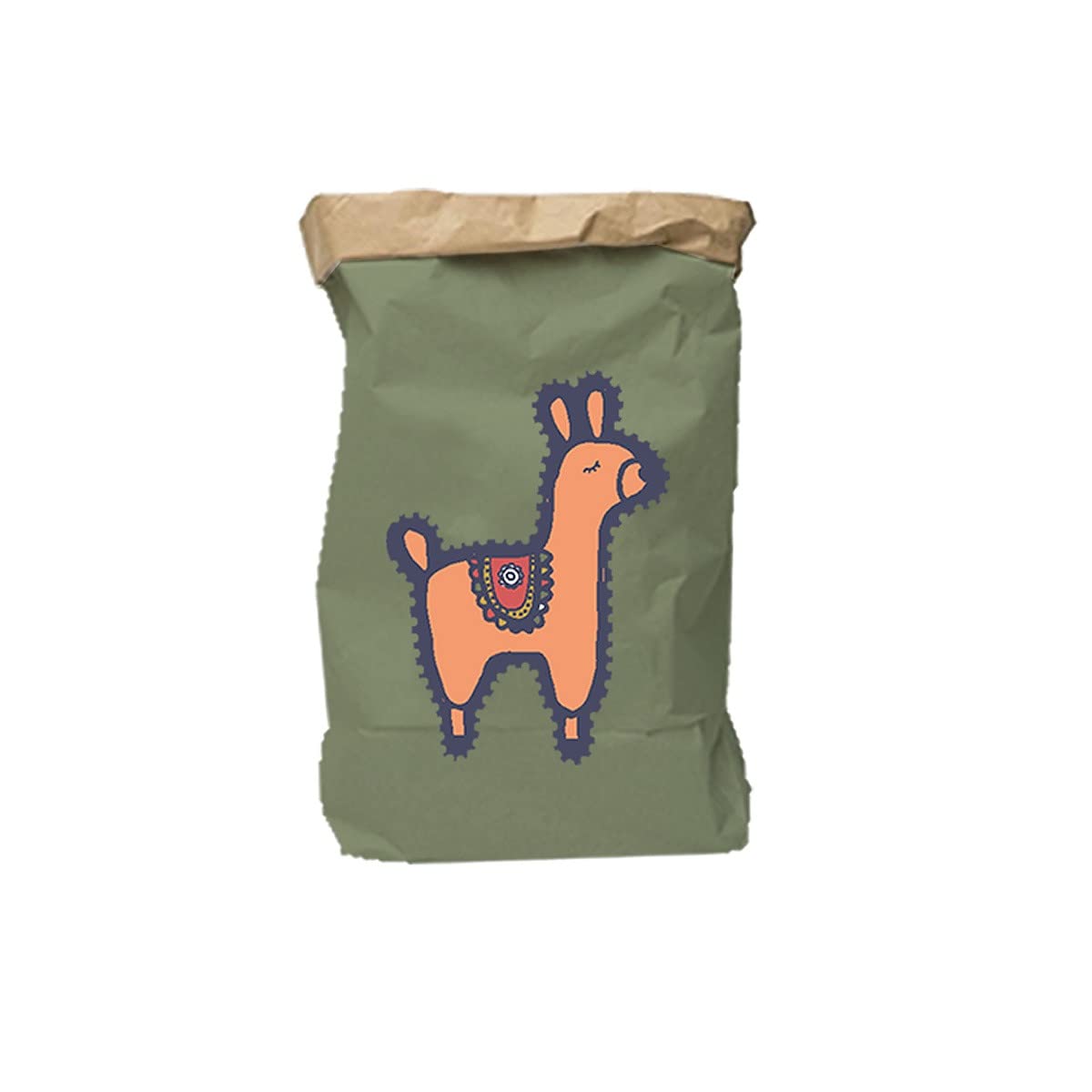 Future Home Lalama Lot 3 Sacs Rangement Kraft Blanc Kaki Rose