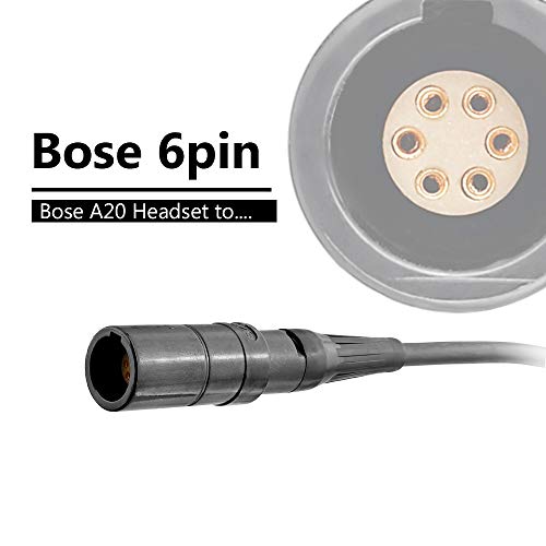R Spider Wireless Headset Adapter adaptateur Lemo 6Pin hélico