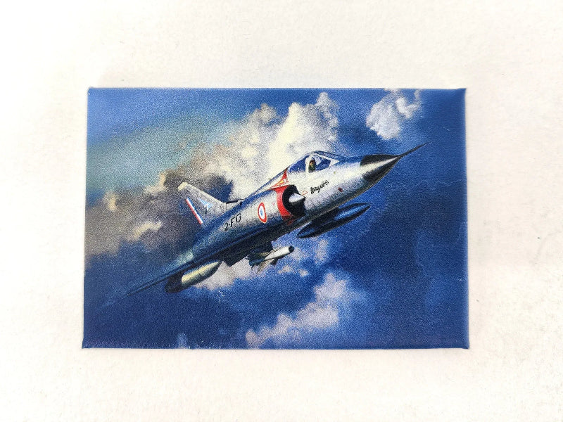 La Boutique du Pilote Mirage III C magnet 8x5,5cm effet 3D
