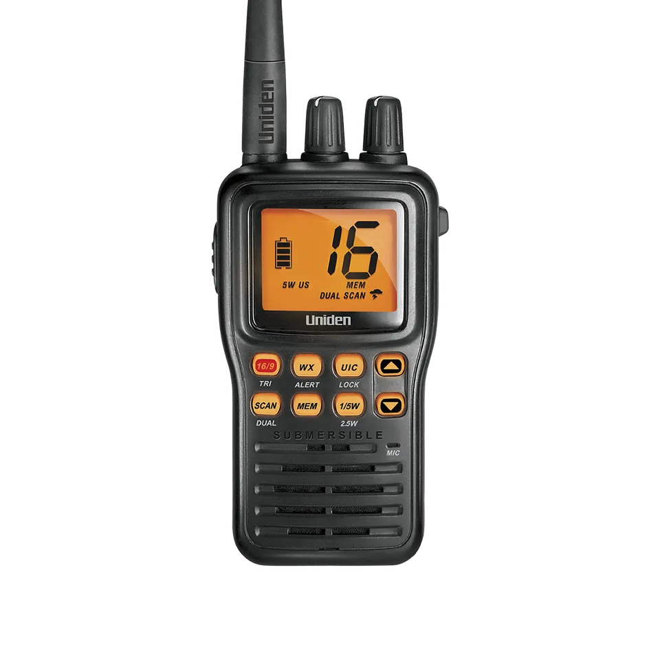Uniden MHS75 VHF portable marine étanche IPX8