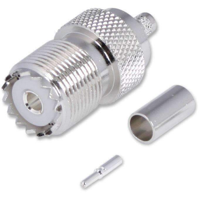 Rugged Air connecteur antenne UHF femelle à sertir