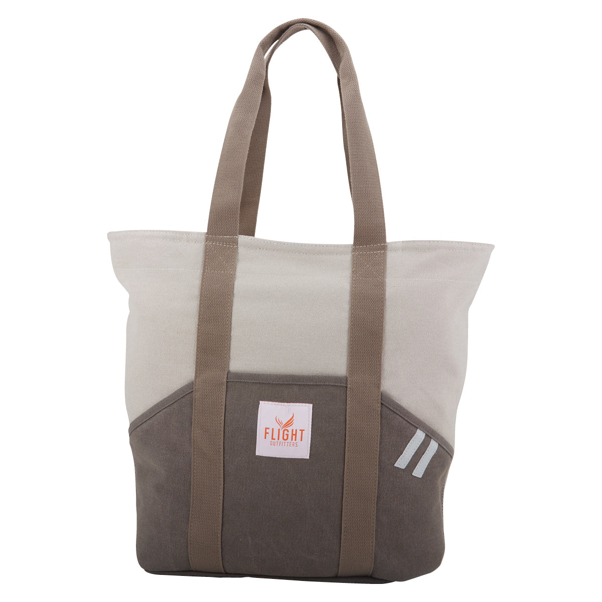 Flight Outfitters Sandbar Tote sac cabas gris headset
