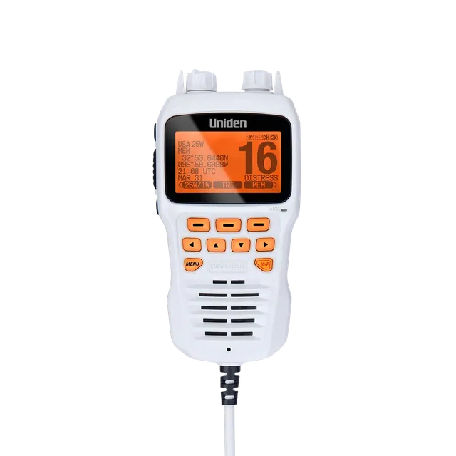 Uniden UMRMIC Micro Déporté Blanc pour VHF UM725
