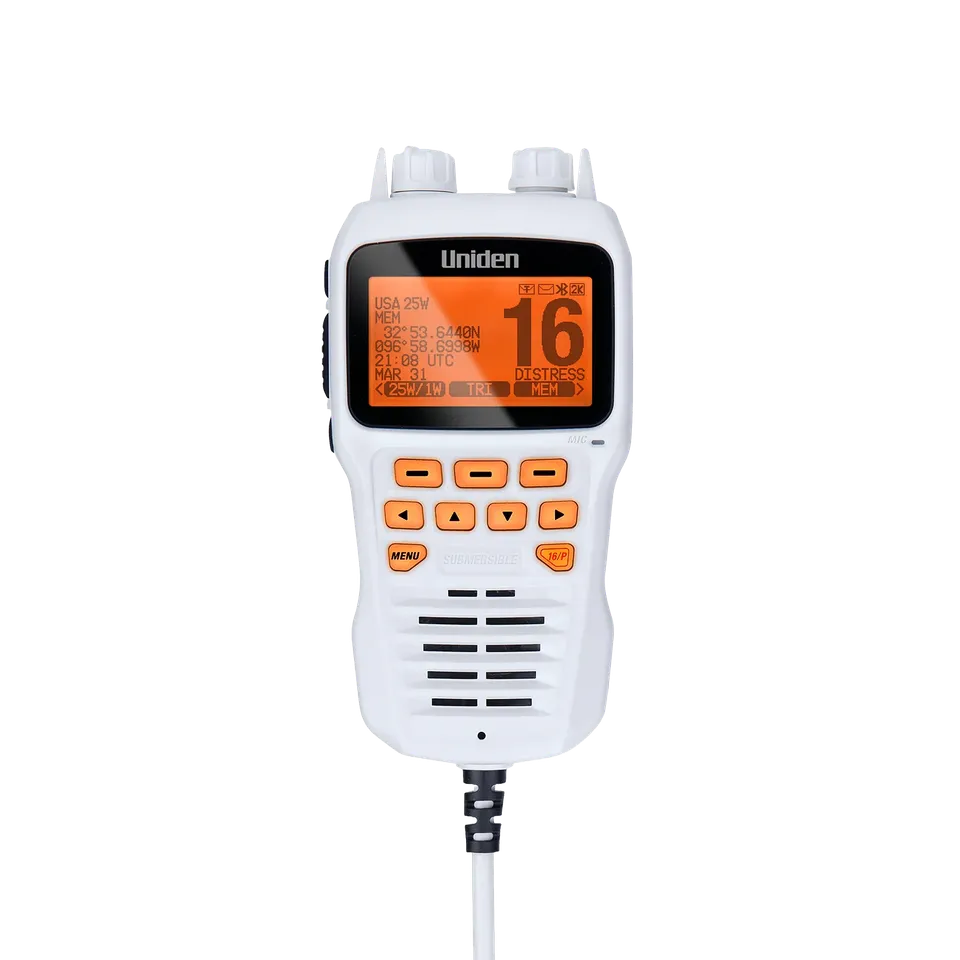 Uniden UMRMIC Micro Déporté Blanc pour VHF UM725