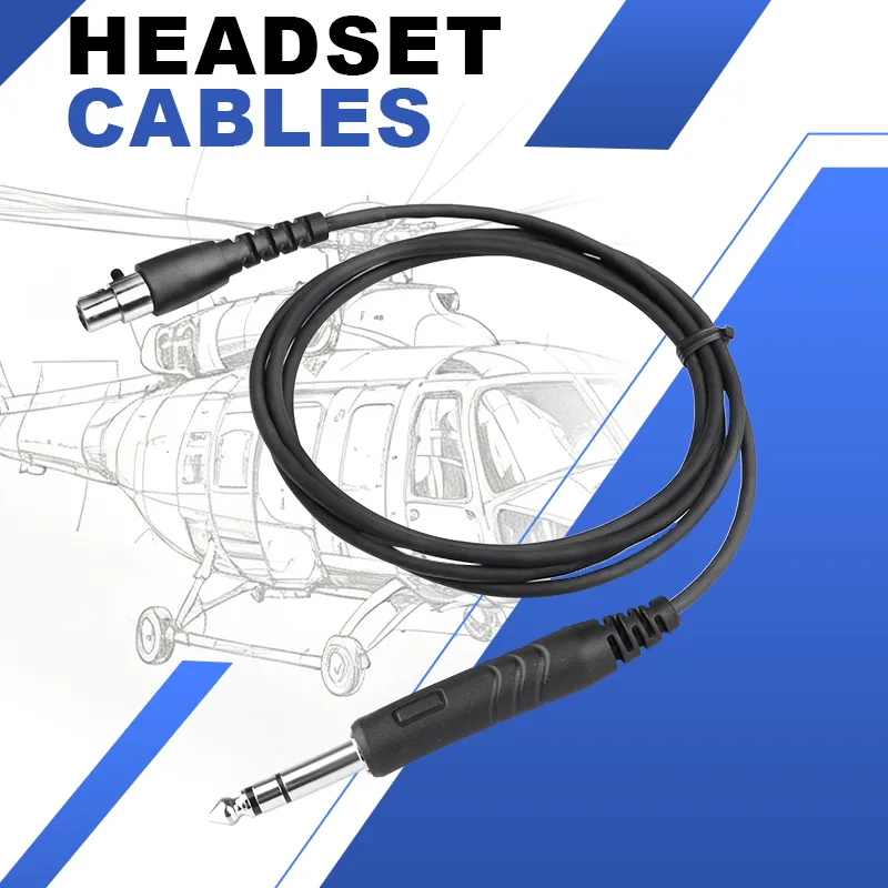 R Spider Wireless Headset Adapter XLR 5 broches vers 6,3 mm
