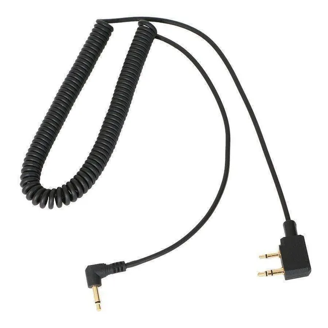 Rugged Air Headsets cordon spiralé écoute seule 3,5 mm