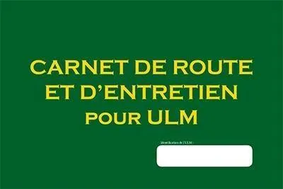 La Boutique du Pilote Carnet de route et d'entretien ULM Cepaduès
