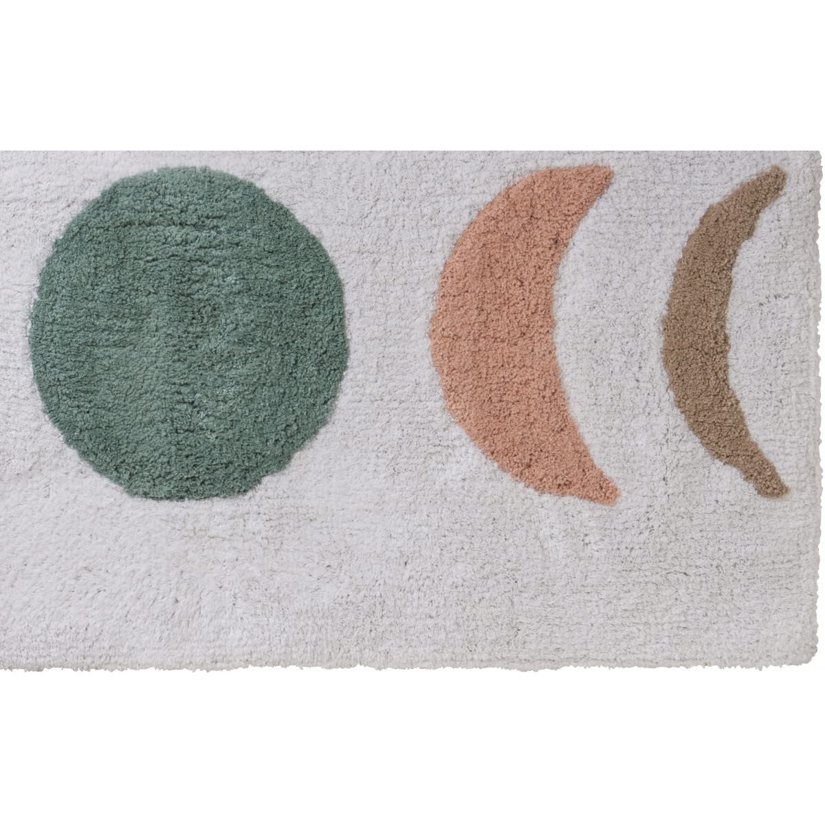 Levasseur Kids Tapis de Bain Vert Soleil 60x120cm Coton