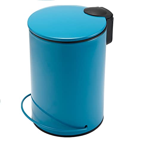 LEVASSEUR Salle de bain Poubelle à pédale 3L 17x17x25 cm