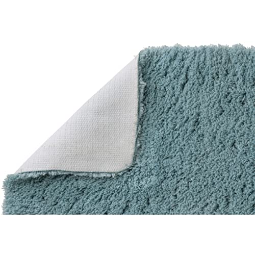 LEVASSEUR Guy tapis de bain polyester 50x80cm bleu Topaze Nuage
