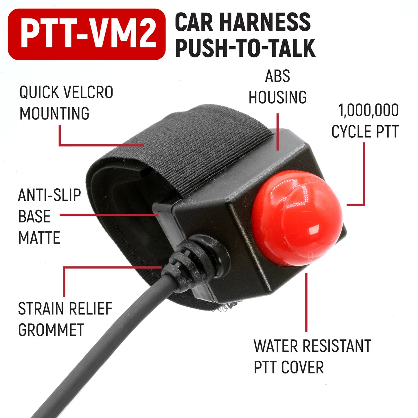Rugged Air R1 kit intercom racing pilote et crew