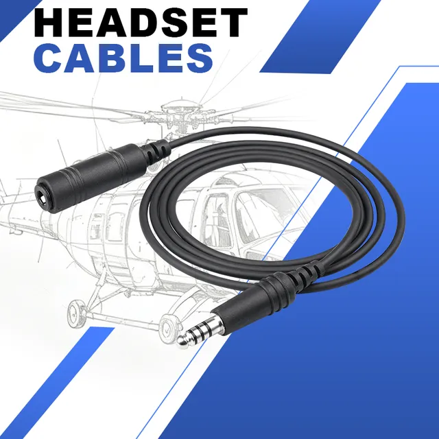R Spider Wireless Headset Adapter extension hélico Lemo Airbus