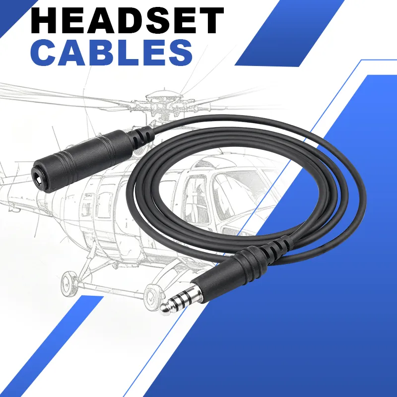 R Spider Wireless Headset Adapter extension hélico Lemo Airbus