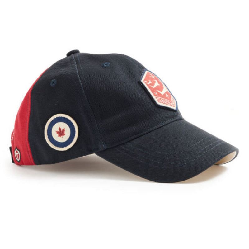 La Boutique du Pilote Casquette Snowbird Red Canoë coton