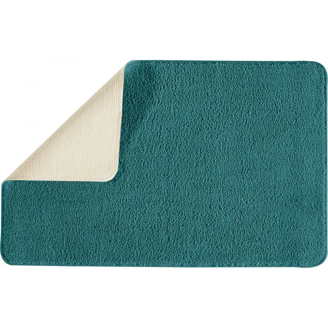 Levasseur Polynésie Tapis de Bain Bleu Paon 50x80cm Antidérapant