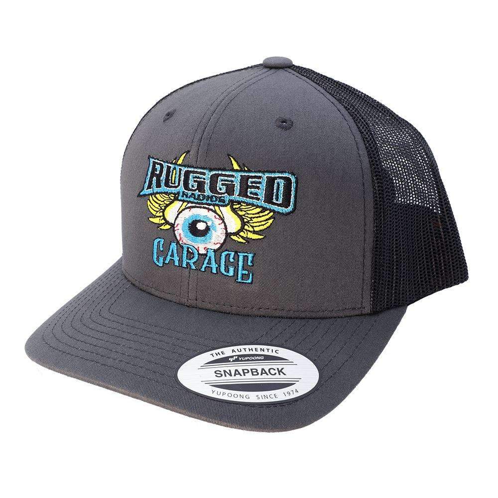 Rugged Air Garage Casquette Trucker brodée grise