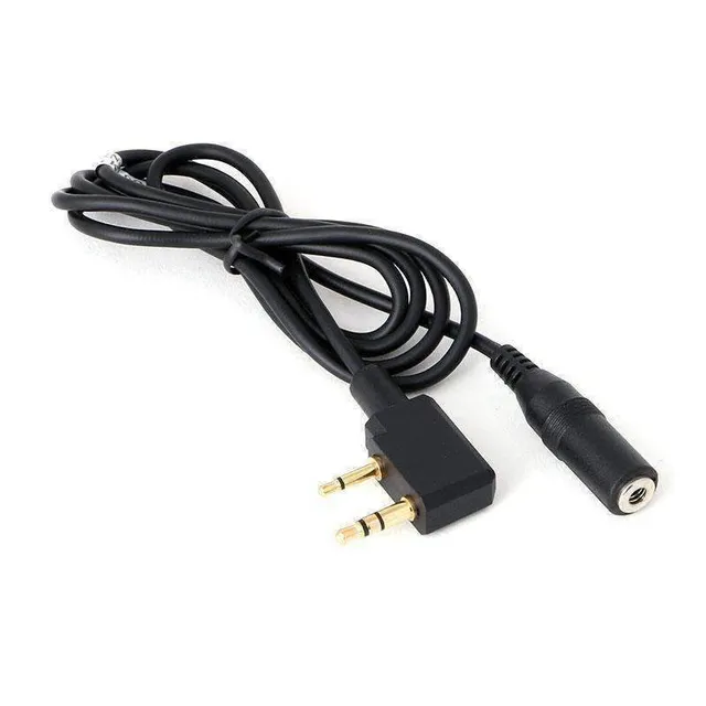 Rugged câble adaptateur oreillette écoute seule 3.5mm 3 ft