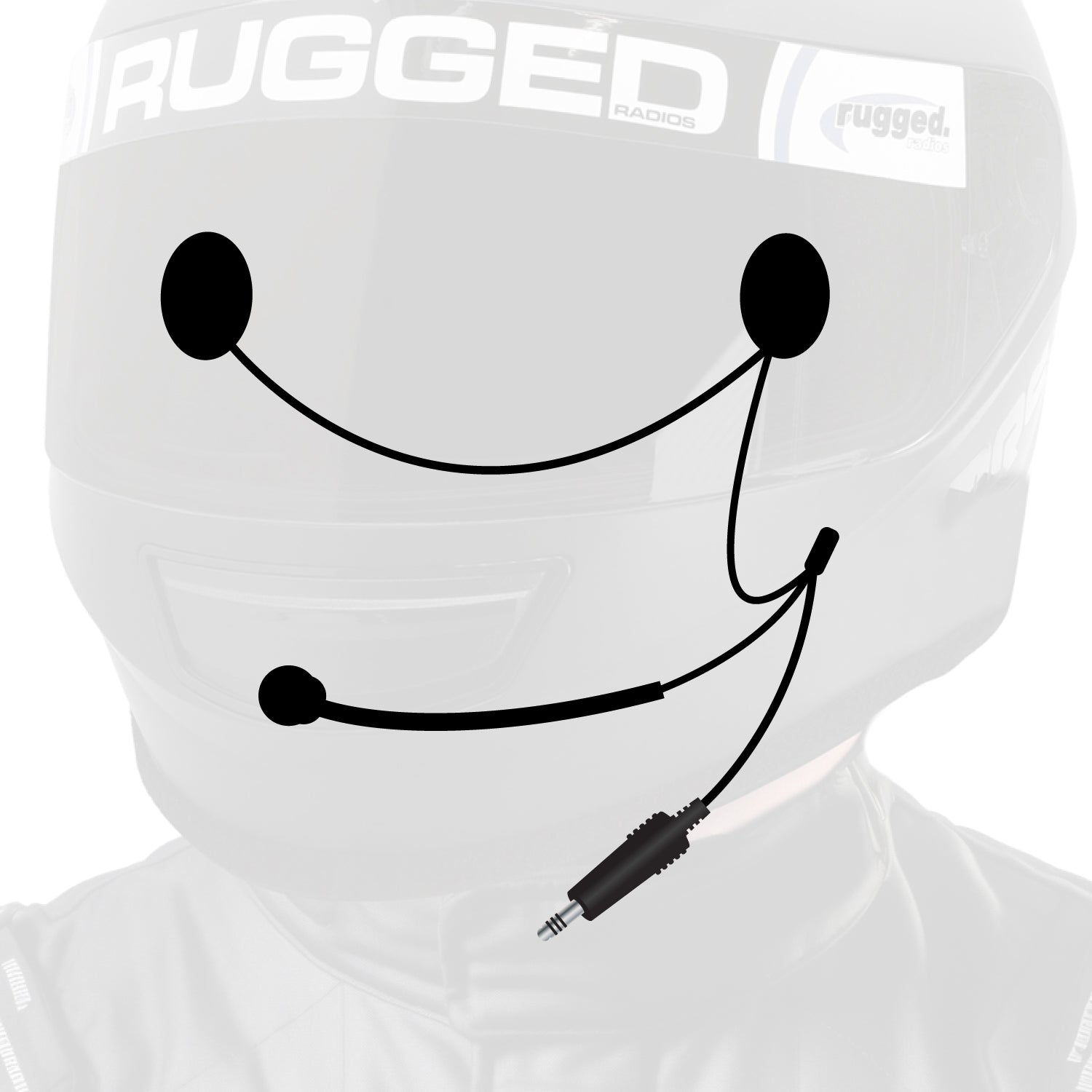 Rugged Air 4C IMSA kit casque haut-parleurs et micro