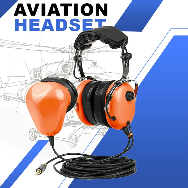 R Spider Wireless Aviation Headset casque pilote muff-mic 23 dB