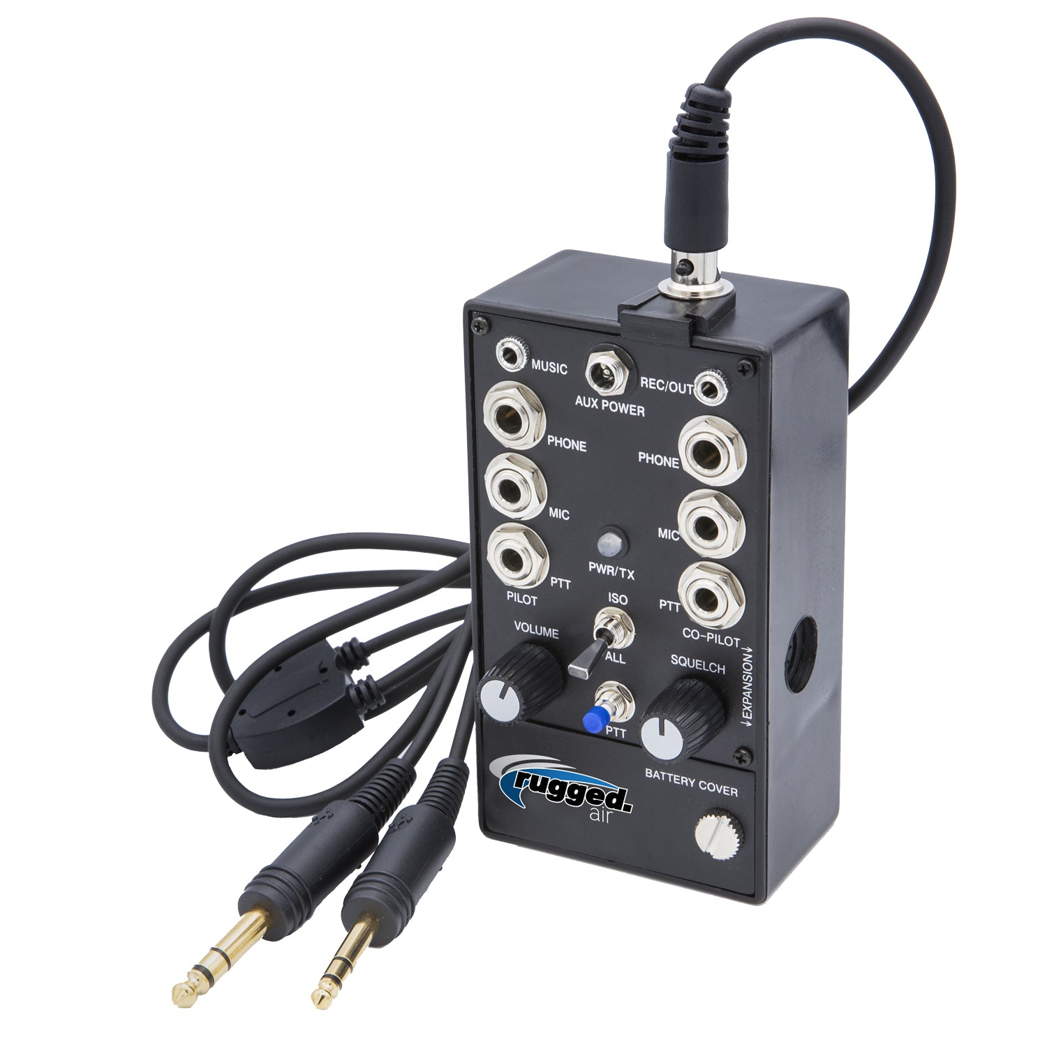 Rugged Air RRP2EX intercom aviation 2 places