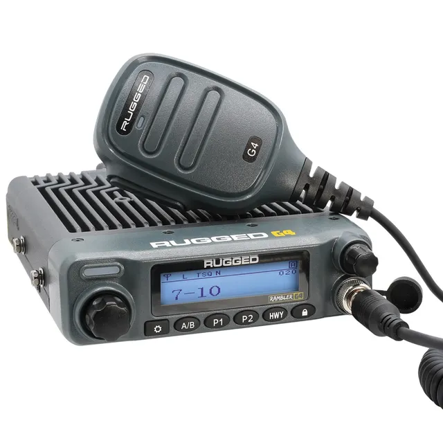 Rugged Air Rambler G4 Radio Mobile GMRS 50W Écran LED