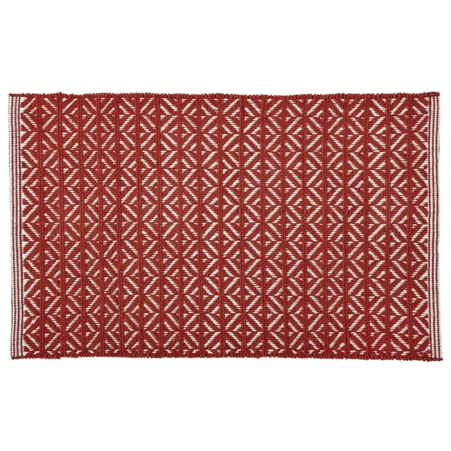 Levasseur Tapis Déco Terracotta 50x80cm Polycoton Chenillé